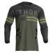THOR Thor -2912-2184 PULSE COMBAT MX джерси Army / черный XL Kids детский мотоцикл одежда Westwood 