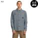 (30 день -2 день. бонус магазин +5%)OUTLET бесплатная доставка ( официальный ) Volcom мужской LEVELSTONE LS длинный рукав рубашка все 1 цвет XS/S/M/L/XL/2XL VOLCOM