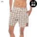 (30 день &1 день. бонус магазин +5%)OUTLET бесплатная доставка ( официальный ) Roo ka мужской LAURYN ALVAREZ LA EYE FLORAL ELASTIC 17 шорты 