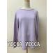 YECCA VECCAi.kaveka.. лаванда цвет свитер .. раунд type размер F