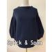  Spick & Span (Spick &amp; Span) темно-синий вязаный хлопок . полиэстер 