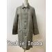  Yoshie Inaba (Yoshie Inaba) лен 100% пальто .. окраска хаки размер 38