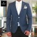  tailored jacket мужской полоса голубой блейзер pi-k гонг peru боковой Benz 2 . кнопка тонкий тонкий тугой XXXL большой размер . поступление 