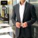  tailored jacket полоса стрейч угольно-серый осень / весна мужской блейзер jacket хлеб 2 . кнопка XXXL большой размер . поступление деловой жакет 
