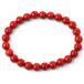 8mm шар красный коралл браслет Power Stone натуральный камень мужской женский четки присоединение .. нет cup ru... пара аксессуары зодиакальный камень 