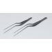  пинцет Roo te. type уголок для 14cm [fli ушко tiko:E502-002] медицинская помощь для нержавеющая сталь прибор [ почтовая доставка соответствует возможность ]