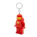 LEGO Space man ключ свет красный LED свет брелок для ключа Class . космос 