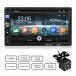 MiCarBa Universal 7-Inch HD 1024 * 600 Double Din Car Stereo Video Player,Touch Screen Car Stereo with Remote Control Support FM Android 4.0-8.0 Mirro