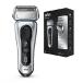 Braun Series 8 8330s Next Generation, Electric Shaver for Men, Rechargeable and Cordless Razor, Silver, Fabric Travel Case, Wet and Dry, Fo ¹͢