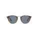 Persol PO3108S Round Sunglasses, Caffe/Light Blue, 49 mm ¹͢