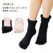 �S���Ȃ� 5�{�w �N���[��\�b�N�X 22-24cm �S2�F ���f�B�[�X �C�� ����  sk-gomu-5hon-ladies(93H18304)  D1PK