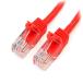 LAN֥ StarTech.com 1m Cat5e å RJ45ͥ ĥޤɻߥСդ ͥåб UTP֥ 45PAT1MRD