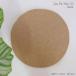 Jite Pot Mat 35 BEIGE | jute pot коврик 35cm бежевый Северная Европа интерьер круглый натуральный resort модный натуральный материалы лен Circle цветочный горшок коврик царапина предотвращение 