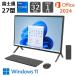 �y�W���i�E����s�z �x�m�� FUJITSU �f�X�N�g�b�vPC FMV Desktop F�V���[�Y F77-K1 27�^/ Core i7-1260P/ ������ 32GB/ SSD 1TB/ Windows 11/ 2024 Office�t��