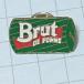  free shipping }Brut De Pomme* import antique pin badge A00089