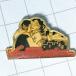  free shipping }. person * import antique pin badge * A01844