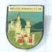  free shipping )noishu Van shu Thai n castle Germany import antique pin badge A09522