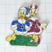  бесплатная доставка ) Дональд & Дэйзи Disney значок PINS булавка zA12119