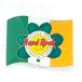  бесплатная доставка )Hard Rock Cafe i-ll Land clover Hard Rock Cafe значок PINS брошь булавка zA16991