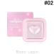 цвет грамм colorgram молоко Brin Heart зажигалка #02 розовый Heart 2.2g цвет лица [331044]