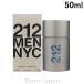 キャロライナヘレラ C.HERRERA 212メン EDT 50ml フレグランス男性用 香水 メンズ [896259]