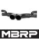+BS MBRP �ݥ륷�� 991 911R GT3 GT3RS ���ԡ��ɥ����� 3.8L 4.0L 2014~2019ǯ �ޥե顼 ������������ ����ߥ�å��� RACE �ǹ��ߡ��������ߡ�S7607BLK