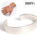 VIVIFY Bb fai браслет серебряный Back Hallmarks Bangle/Plain/12mm