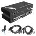[07.01 день ограничение 10 раз P есть ] ES-Tune Displayport KVM переключатель DP переключатель 4K60HZ 2 ввод 1 мощность PC2 шт. для DP*USB кабель приложен hot ключ проводной переключатель японский язык есть руководство пользователя 