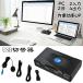 ES-Tune USB�ؑ֊� USB2.0 PC2��p 2����4�o�� �؂�ւ� �Z���N�^�[ �v�����^ �}�E�X �n�u �L�[�{�[�h�Ȃǂ����L �蓮�ؑ֊ȒP�ؑ� �z�b�g�X���b�v�@�\ �����}��