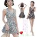  купальный костюм женский One-piece накладка имеется body type покрытие цветочный принт симпатичный все в одном . видеть . модный горячие источники морская вода . плавание пляж одежда внутренний брюки 