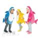  Halloween костюмированная игра ребенок костюм мужчина девочка same животное Halloween Shark костюм Event party симпатичный костюм мульт-героя . костюмы 