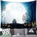  Halloween тыква летучая мышь . женщина гобелен .... ночь орнамент party украшение Home .. оборудование орнамент . интерьер украшение установка часть магазин ткань постер 