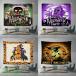 гобелен Halloween тыква месяц ночь летучая мышь модный орнамент украшение интерьер многофункциональный узор изменение оборудование орнамент сопутствующие товары окно занавески фотография фон Live фон 