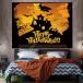  Halloween гобелен орнамент .. дерево летучая мышь месяц ночь не . тест интерьер многофункциональный Halloween party орнамент современный ткань постер фон ткань . магазин часть магазин окно 