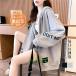  Parker женский длинный рукав жакет с капюшоном . уличный Корея способ внешний casual осень одежда весна осень обратная сторона ворсистый модный надеты .. ходить на работу 