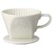  Carita Kalita coffee dripper ceramics made 2~4 person for white 102-roto#02001