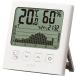 tanita temperature hygrometer clock calendar temperature humidity digital graph attaching white TT-580 WH temperature humidity. change . verification 