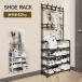  shoes rack open rack high capacity hanger rack shoes rack made of metal storage Lux rim space-saving strong stylish storage convenience storage rack entranceway storage Western-style clothes 