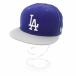 ニューエラ/NEW ERA LAロゴ バスケット 帽子 キャップ 70A21 サイズ ユニセックス59.6cm ブルー×グレー ランクB 103  (中古)