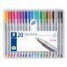  ste gong -(STAEDTLER) water-based pen toli plus 0.3mm triangle axis 20 color 334 SB20