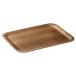 KINTO ( gold to-) нескользящий tray 270x200mm щеки из дерева O-Bon 45151