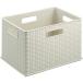 TRUSCO( Trusco ) rattan style box natural RTB-1-NR