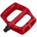 ti- M a-ru(DMR) V6 PLASTIC PEDAL CRO-MO AXLE RED DMR-VV6-R