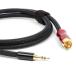 Micca цифровой такой же ось аудио кабель premium SPDIF - 3.5mm (1/8 дюймовый ) - RCA 3 футов FiiO X3 X5. на 