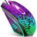 VersionTECH. ߥ󥰥ޥ ͭ ؼޥ 7 RGB饤  4DPIĴǽ 6ĥץܥ USB³ 