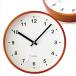 KATOMOKU plywood wall clock светло-коричневый acid -p( продолжение секунд игла ) km-36M φ252mm ( кварц часы )