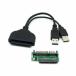 cablecc 1 комплект USB 3.0 - SATA 22 булавка &amp; SATA - Micro SATA адаптор 1.8 дюймовый 2.5 дюймовый - -