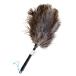ESCI [ сделано в Японии ] работник по причине ручной работы шерсть ... Ostrich duster общая длина примерно 40cmM-22