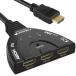 Fosmon 3 ввод 1 мощность HDMI переключатель переключатель селектор дистрибьютор 4K/1080p/3D соответствует 
