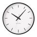 KATOMOKU plywood wall clock черный электро-магнитные часы продолжение секунд игла km-49BRC φ304mm